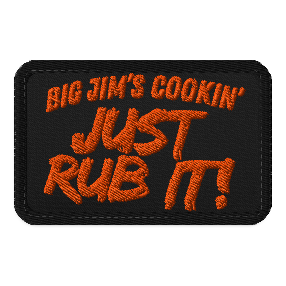 Big Jim's Embroidered Tactical Patch