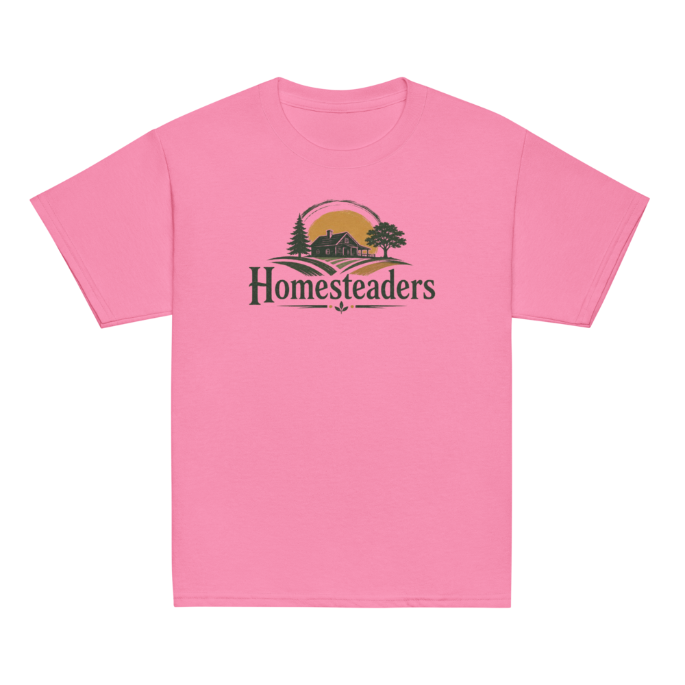  Homesteaders Farm Sunset T-Shirt for Kids Youth