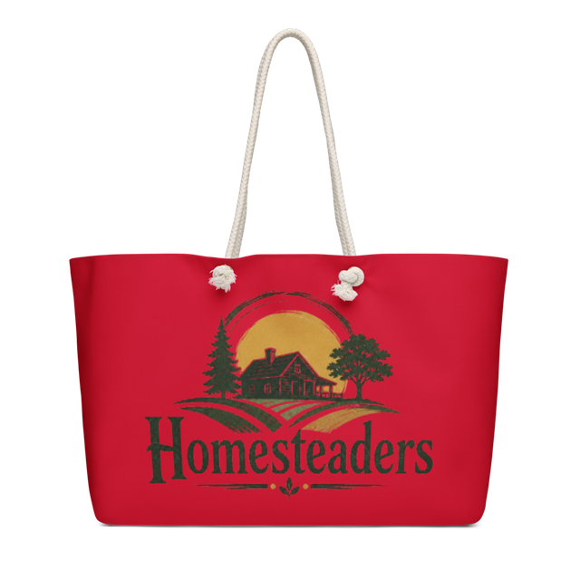 Homesteaders Weekender Bag | Farm Life Travel Tote