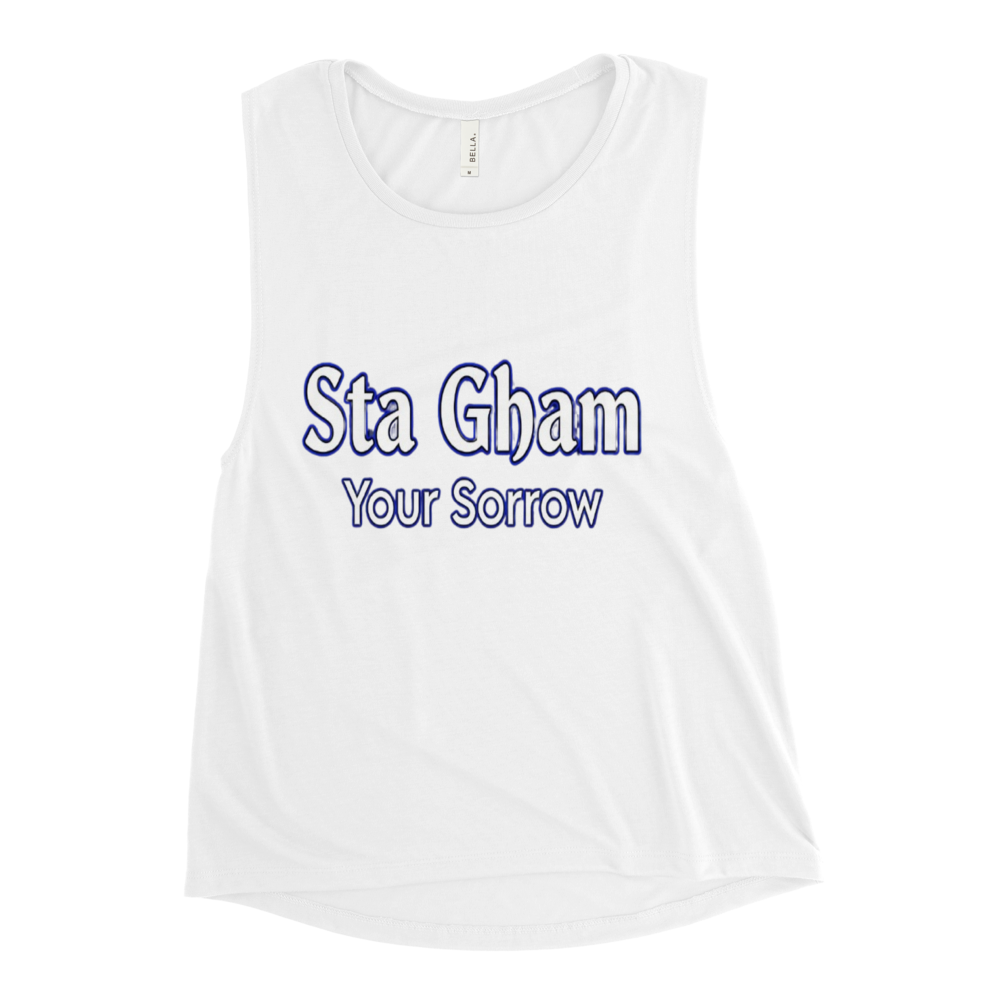 Sta Gham | Your Sorrow Pashto Typography 