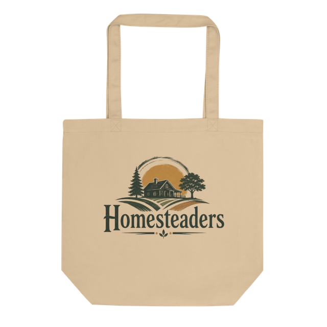 Homesteaders Vintage Eco Tote Bag | Farm Market Ba