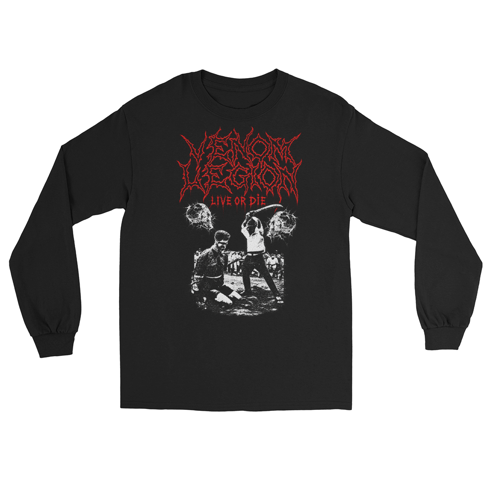 VENOM LEGION LIVE OR DIE Long Sleeve Shirt