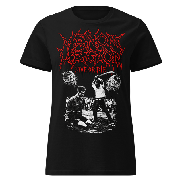 VENOM LEGION LIVE OR DIE Women's Basic Softstyle T