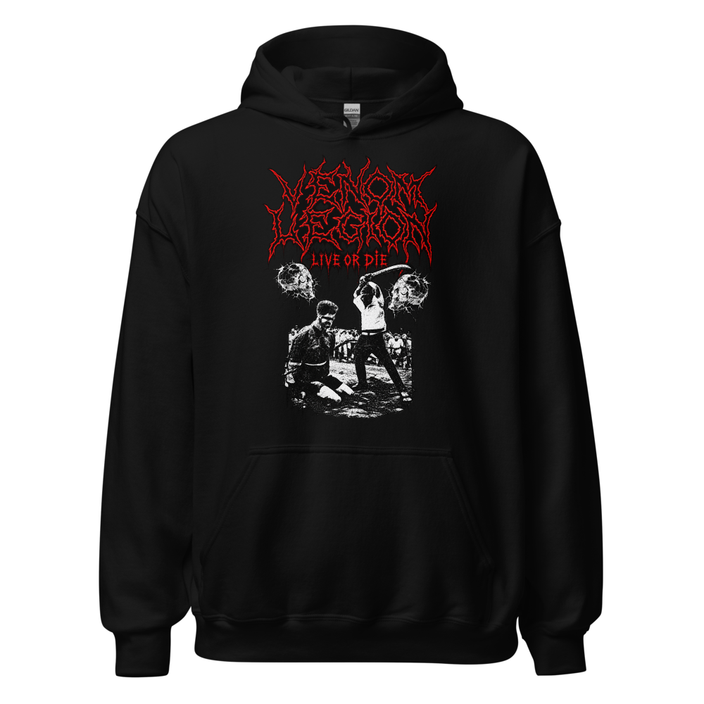 VENOM LEGION LIVE OR DIE HOODIE