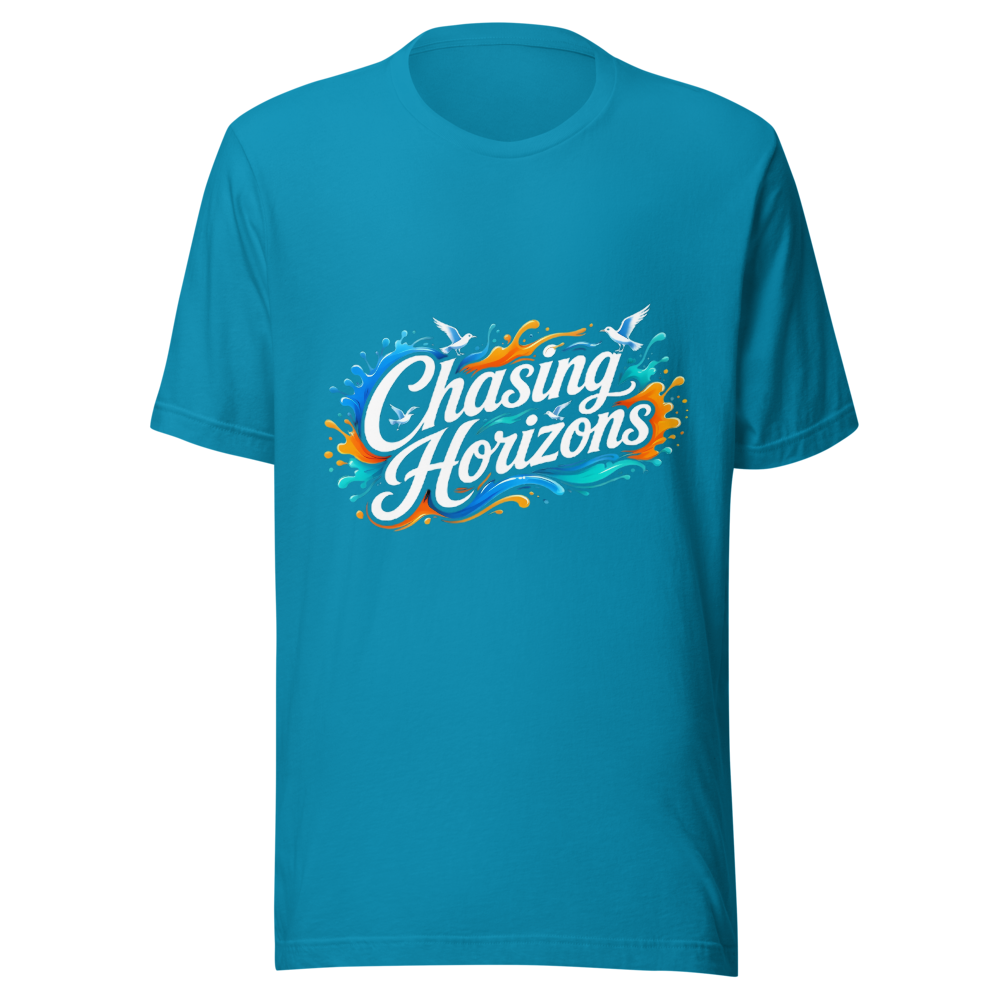 Chasing Horizons - Aesthetic Summer Vibes Casual T