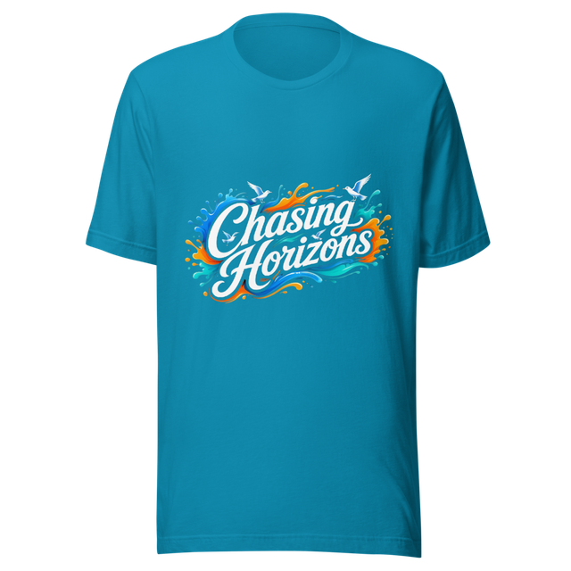 Chasing Horizons - Aesthetic Summer Vibes Casual T