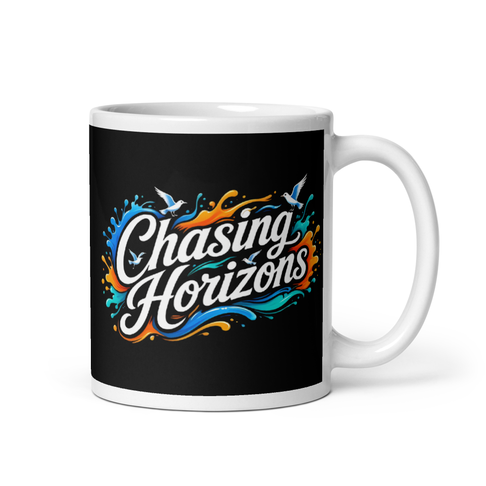 Chasing Horizons Ceramic Coffee Mug - Tropical Vac