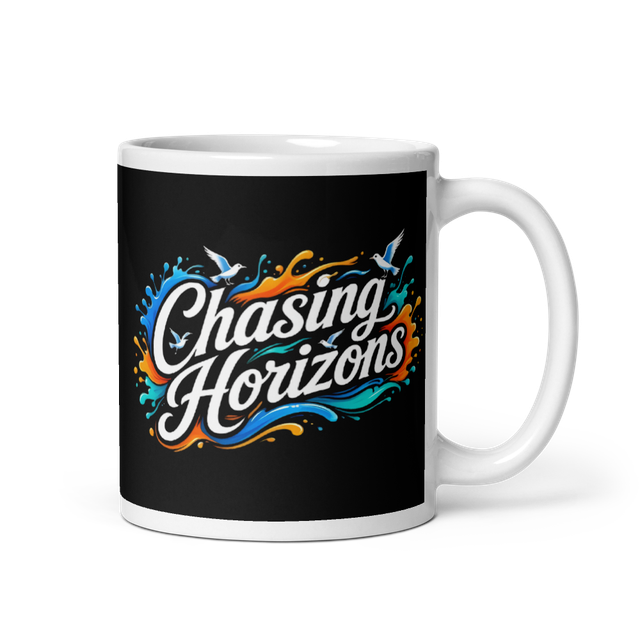 Chasing Horizons Ceramic Coffee Mug - Tropical Vac