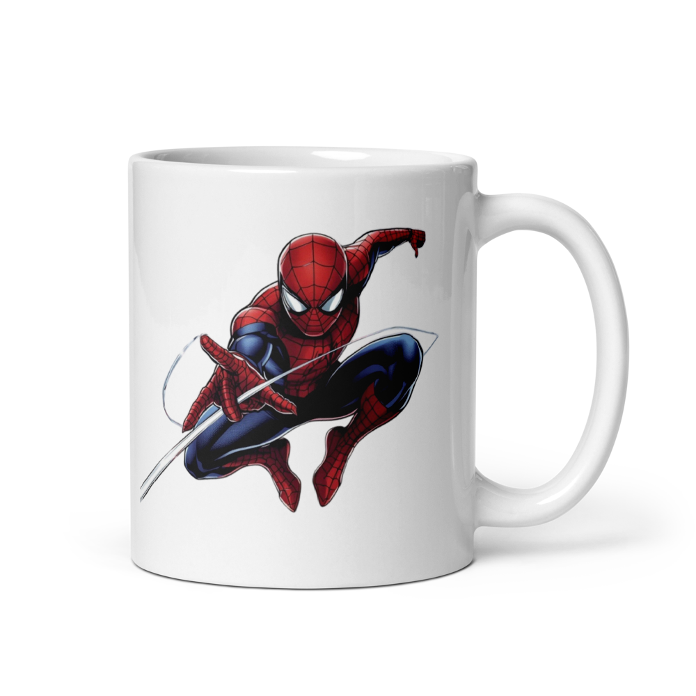 Spider-Man Mid-Air Action Ceramic Mug