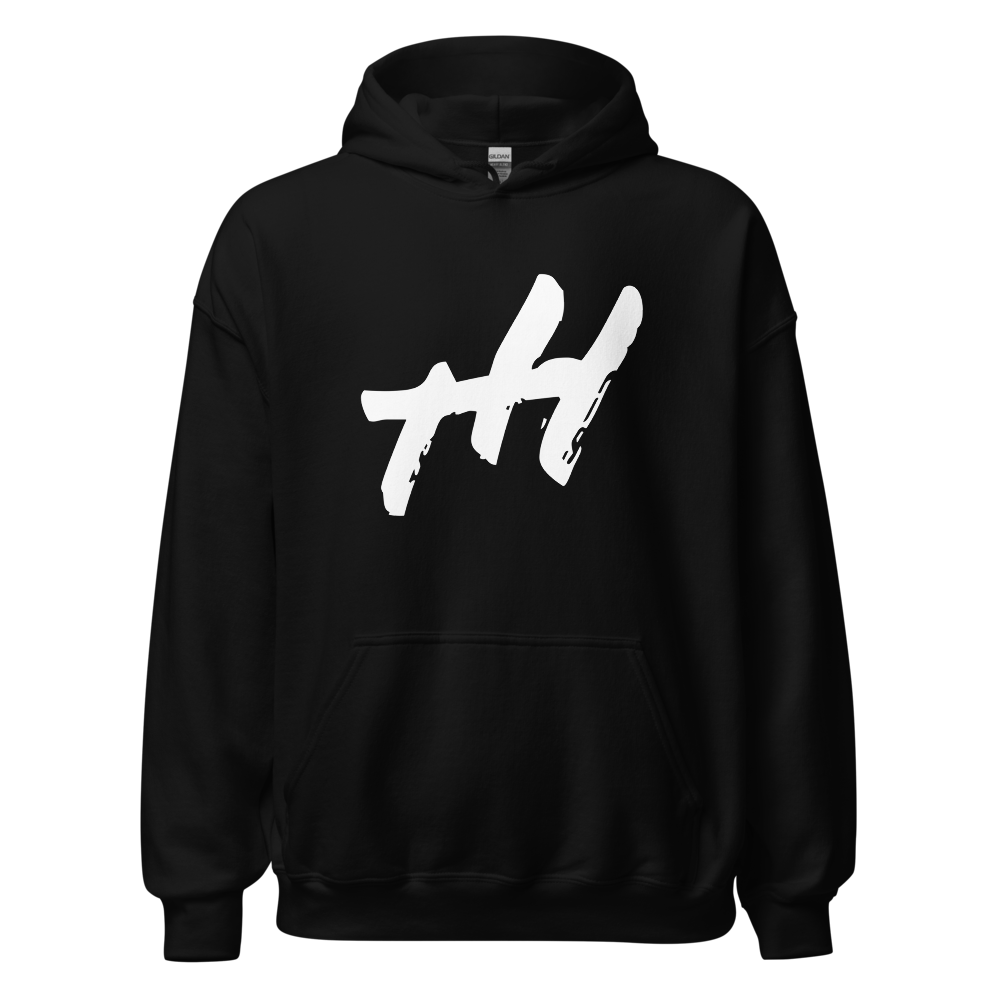 CLASSIC WHITE TH LOGO HOODIE