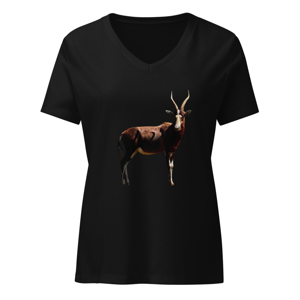 Wildlife Antelope Women's V-Neck Tee
