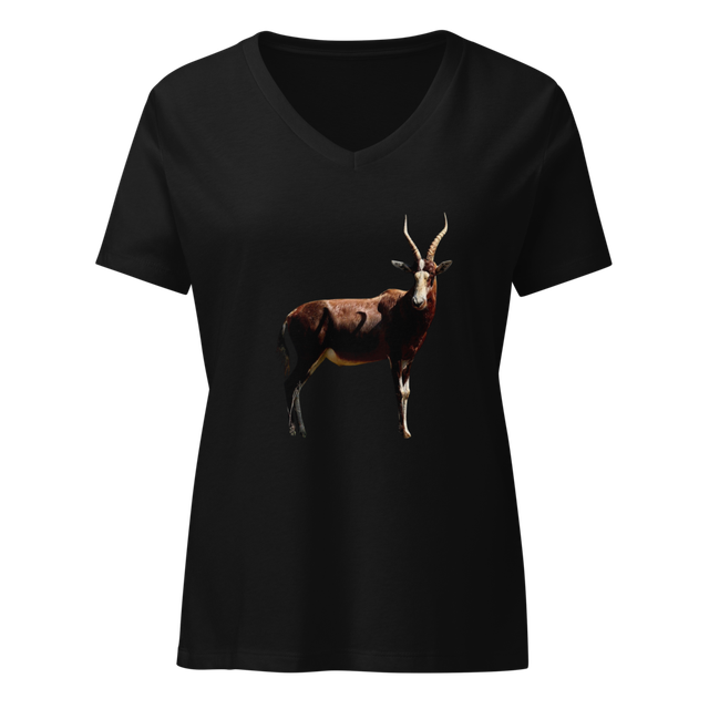 Wildlife Antelope Women's V-Neck Tee