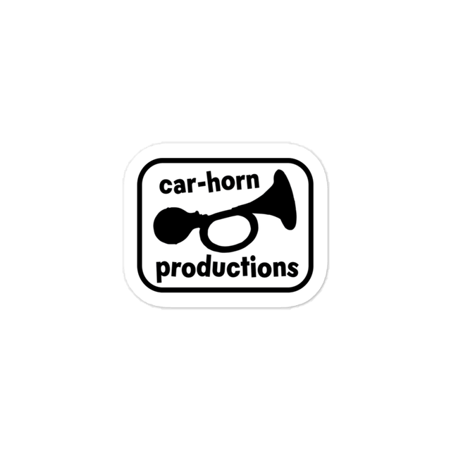 Car-Horn Productions Logo Sticker