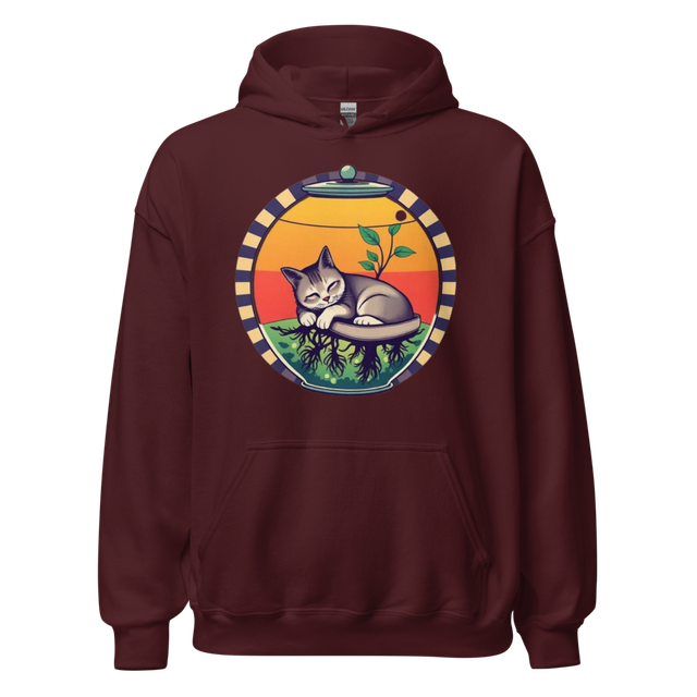 Cozy Hydroponic Plant Cat Cottagecore Aesthetic