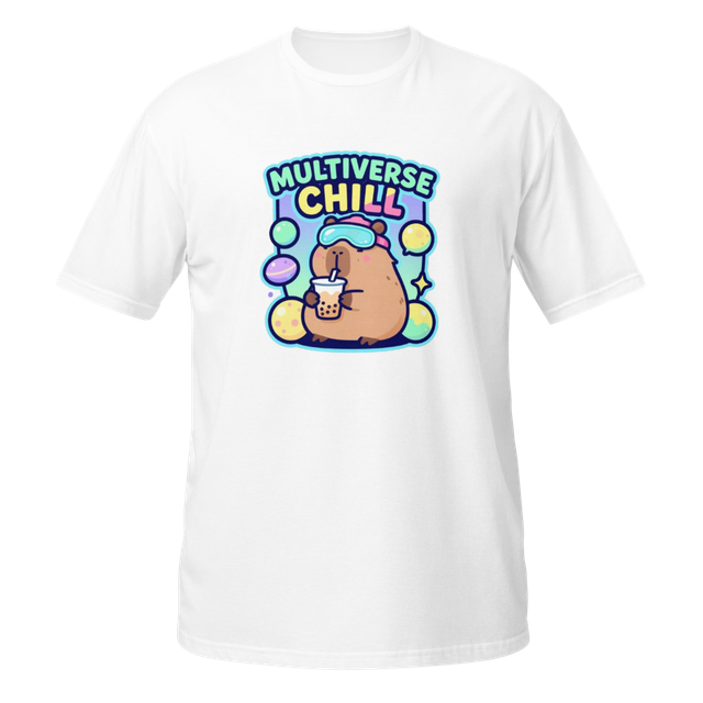 Cyberpunk Chill Capybara Futuristic Multiverse