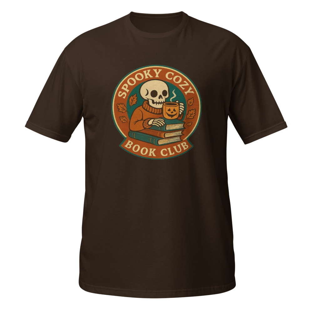 Spooky Cozy Autumn Bookish Tea Club Shirt