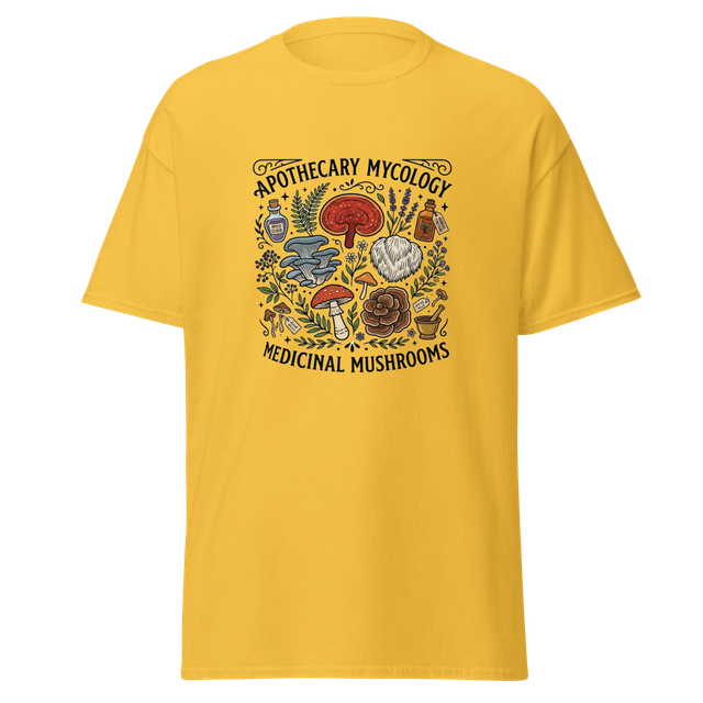 Apothecary Mycology Vintage Medicinal Mushroom