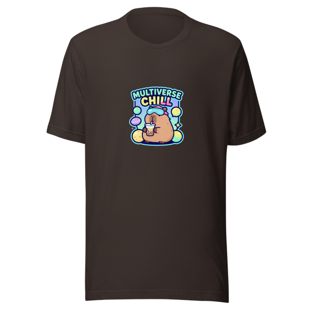 Cyberpunk Chill Capybara Futuristic Multiverse Shi