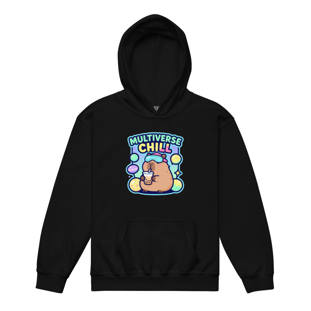 Cyberpunk Chill Capybara Futuristic Multiverse 