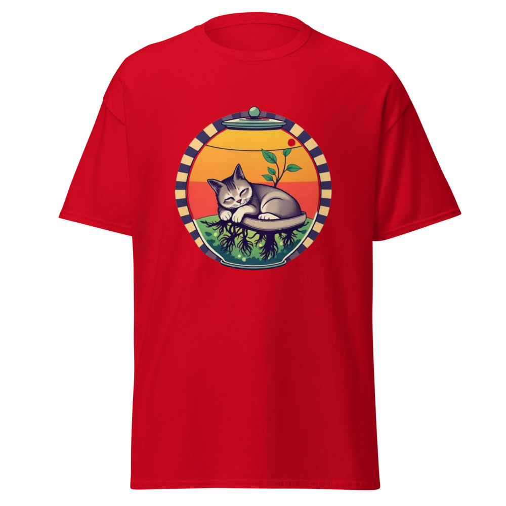 Cozy Hydroponic Plant Cat Cottagecore Aesthetic 