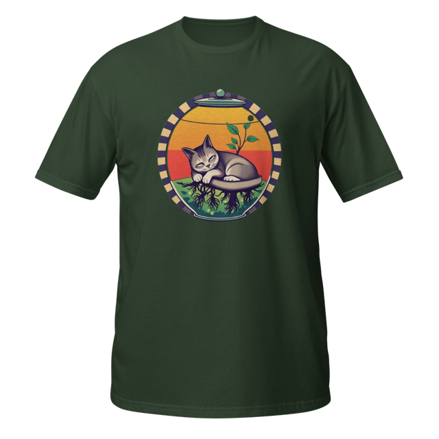 Cozy Hydroponic Plant Cat Cottagecore Aesthetic
