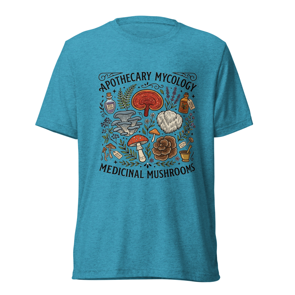 Apothecary Mycology Vintage Medicinal Mushroom