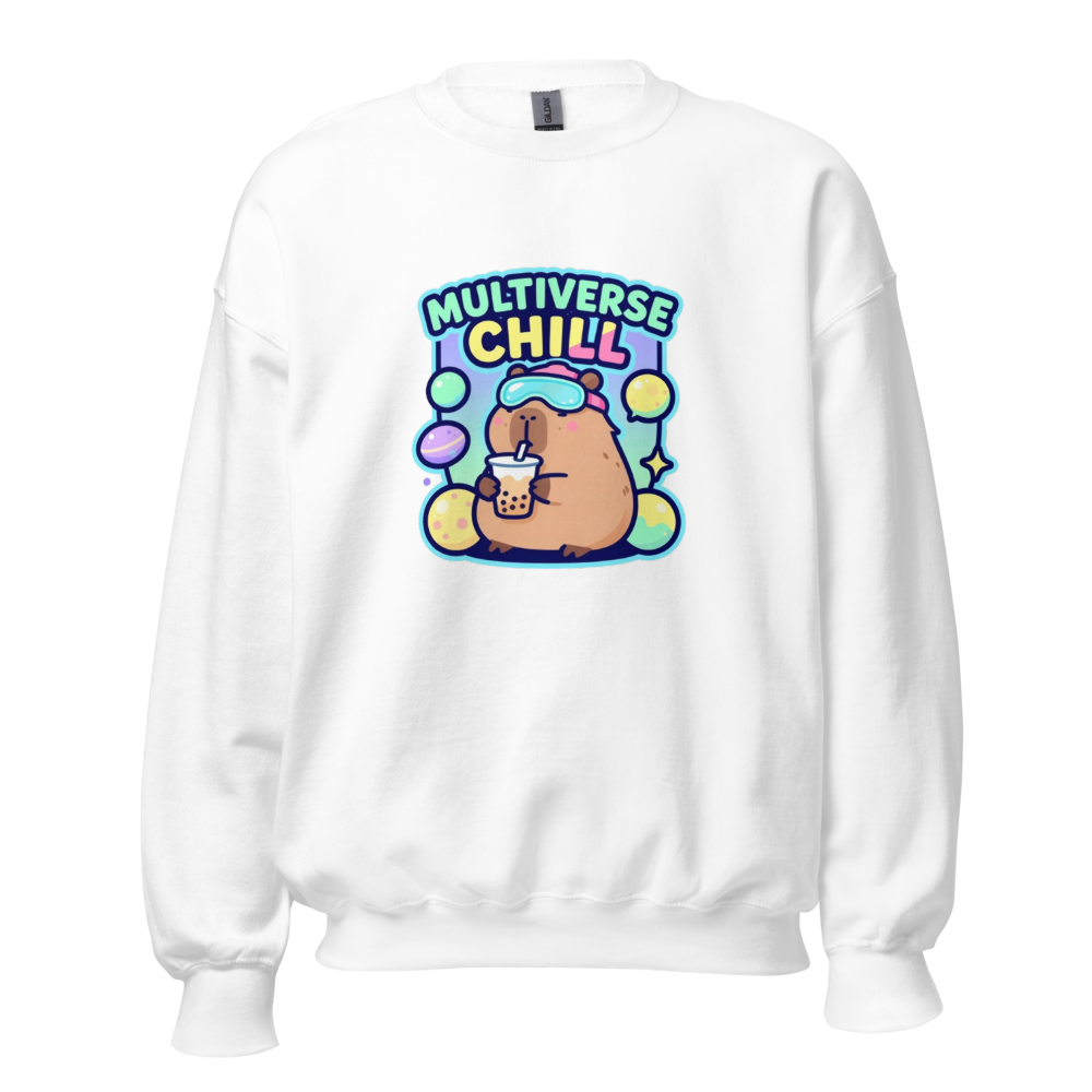 Cyberpunk Chill Capybara Futuristic Multiverse 