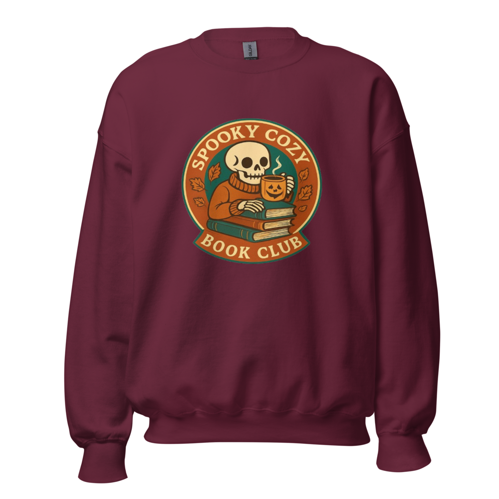 Spooky Cozy Autumn Bookish Tea Club Shirt