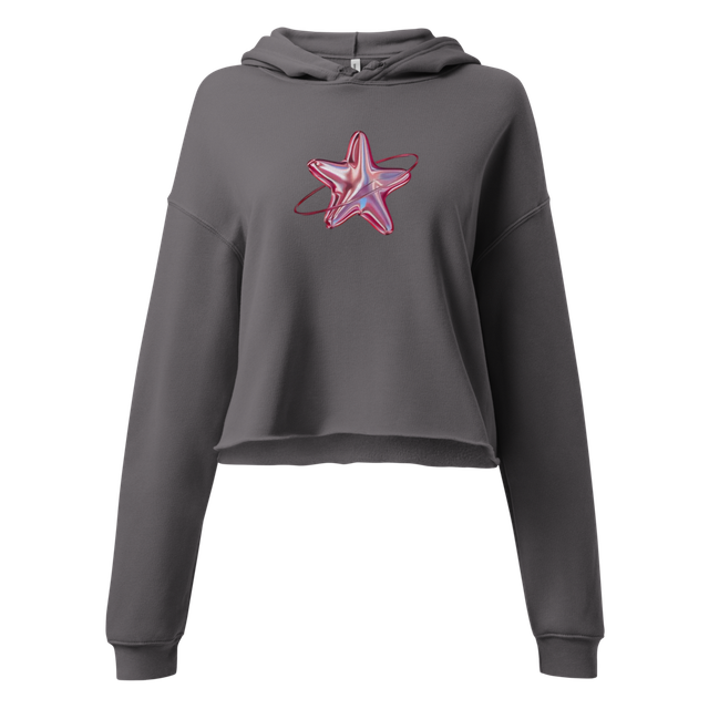 Minimalist Pink Star Comfort Pullover Hoodie