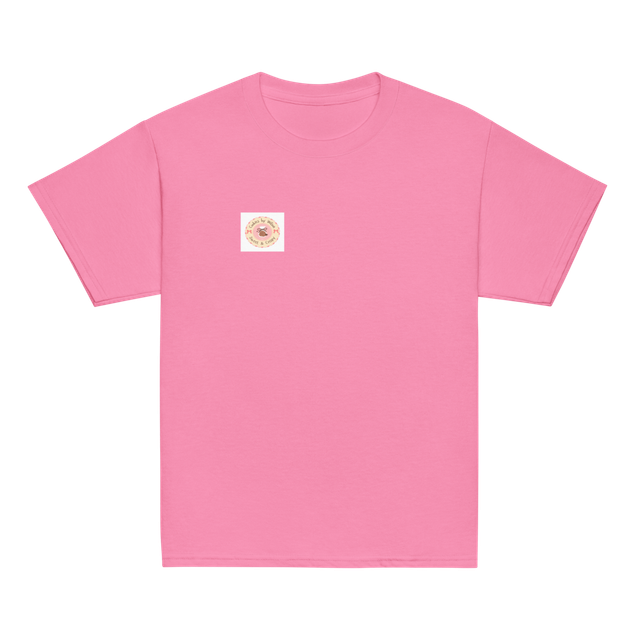 Classic Pink Cotton Crewneck T-Shirt