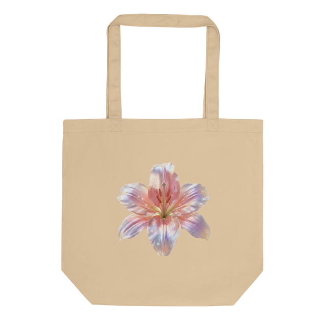 Eco-Friendly Floral Canvas Tote Bag