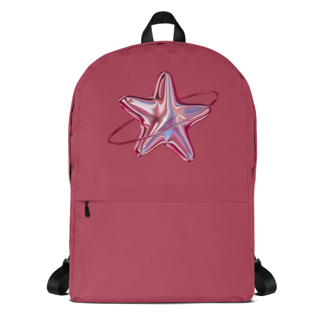 Minimalist Star Classic Pink Backpack