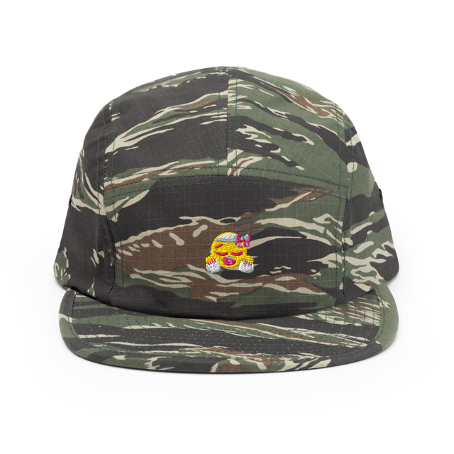 Custom Emoji Army Print Cap for Girls