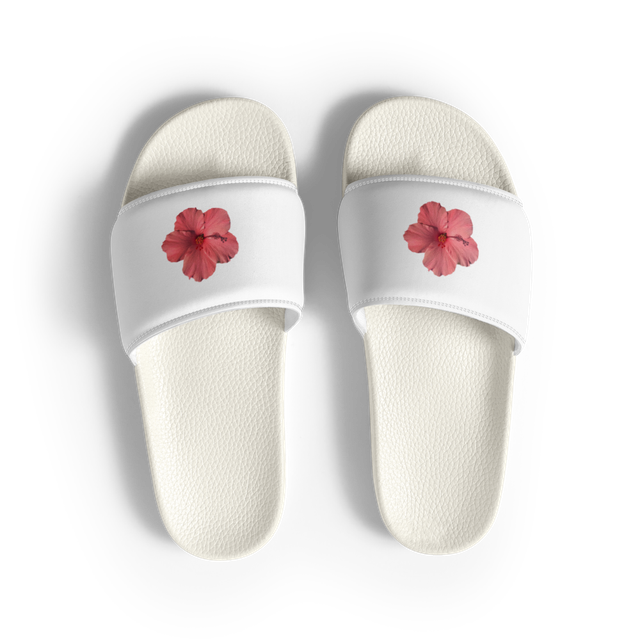 Cute Flower White Slippers