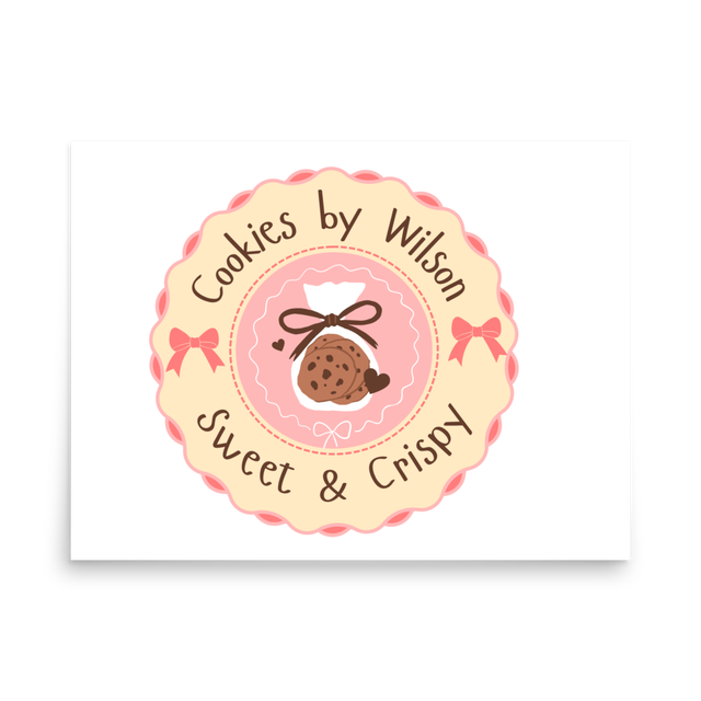 Cookies by Wilson Bakery Art Poster