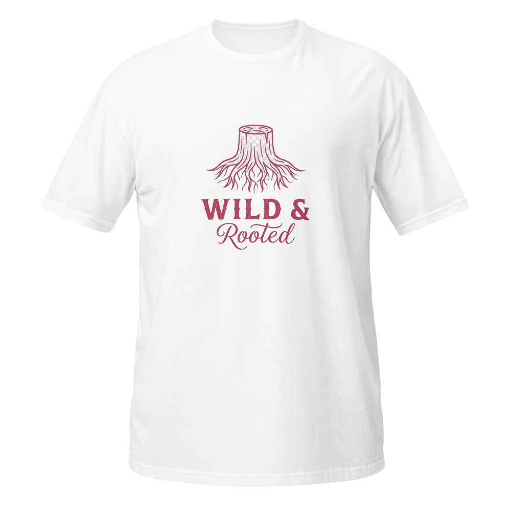 Wild & Rooted Classic Stump Tee Pink