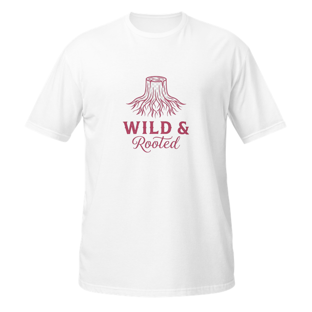 Wild & Rooted Classic Stump Tee Pink