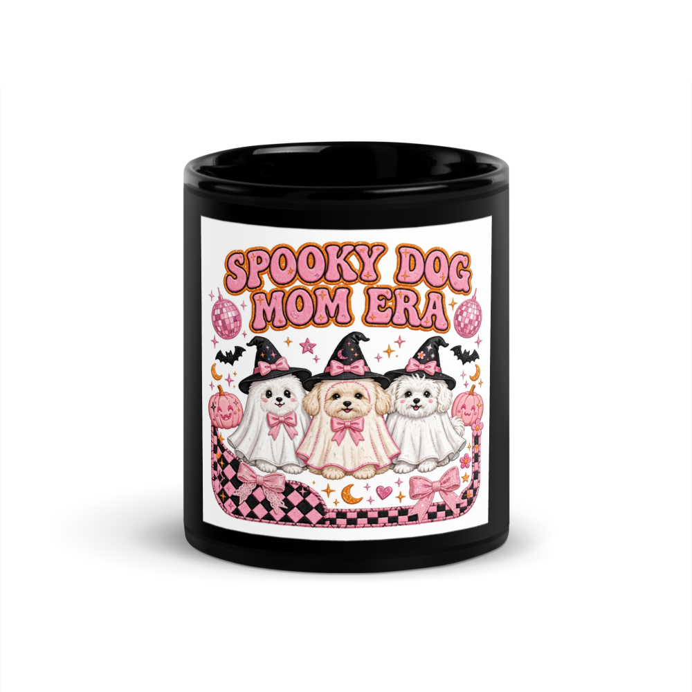 Spooky Dog Mom Era Mug - Halloween Dog Mom Coffee 