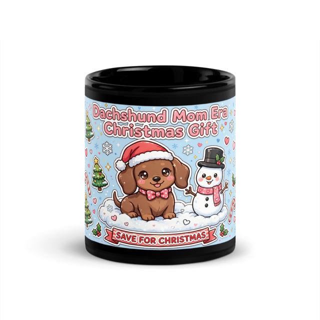 Dachshund Mom Era Christmas Gift Mug