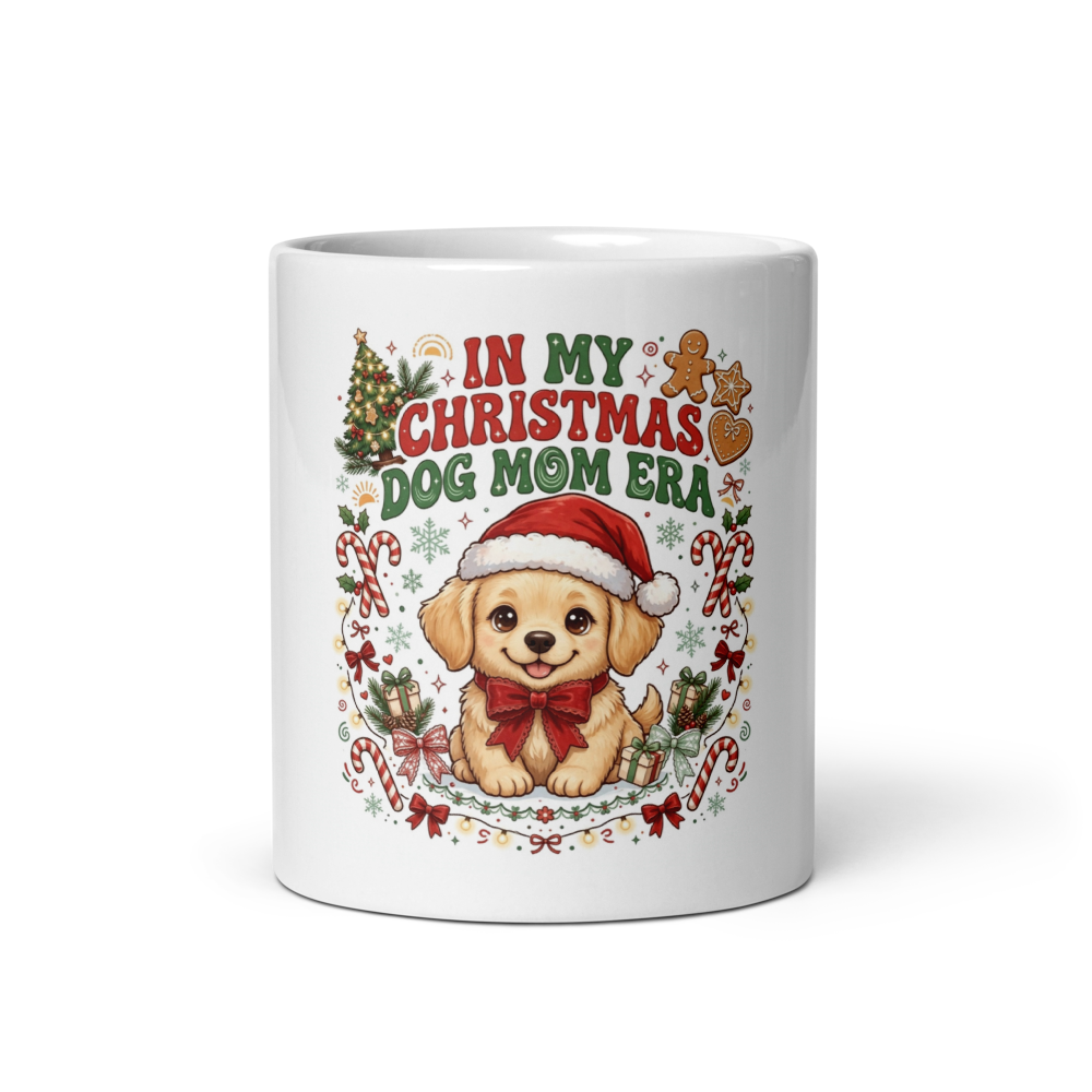 Christmas Dog Mom Era Coffee Mug 