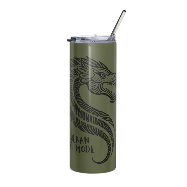 Kukulkan Tumbler/ Straw: Beast Mode