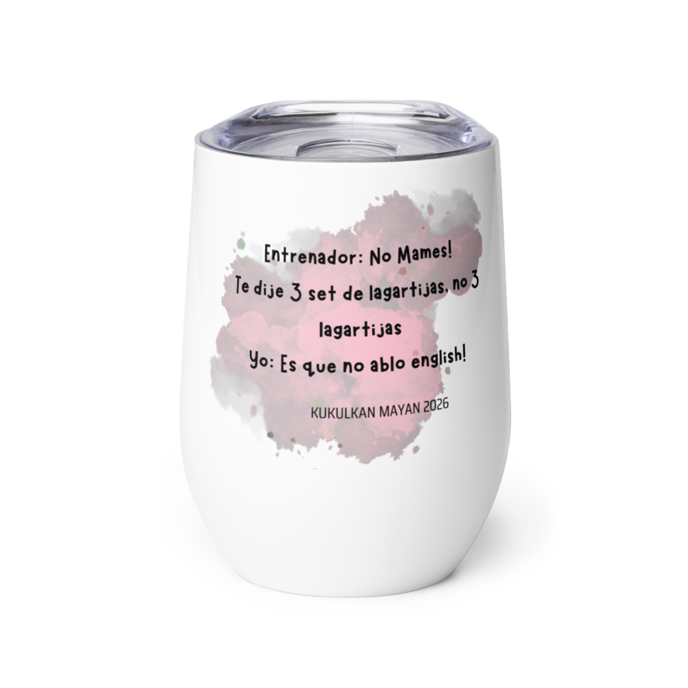 Kukulkan Wine Tumbler: Workout