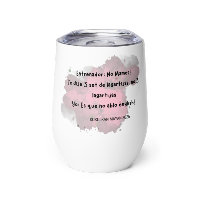 Kukulkan Wine Tumbler: Workout