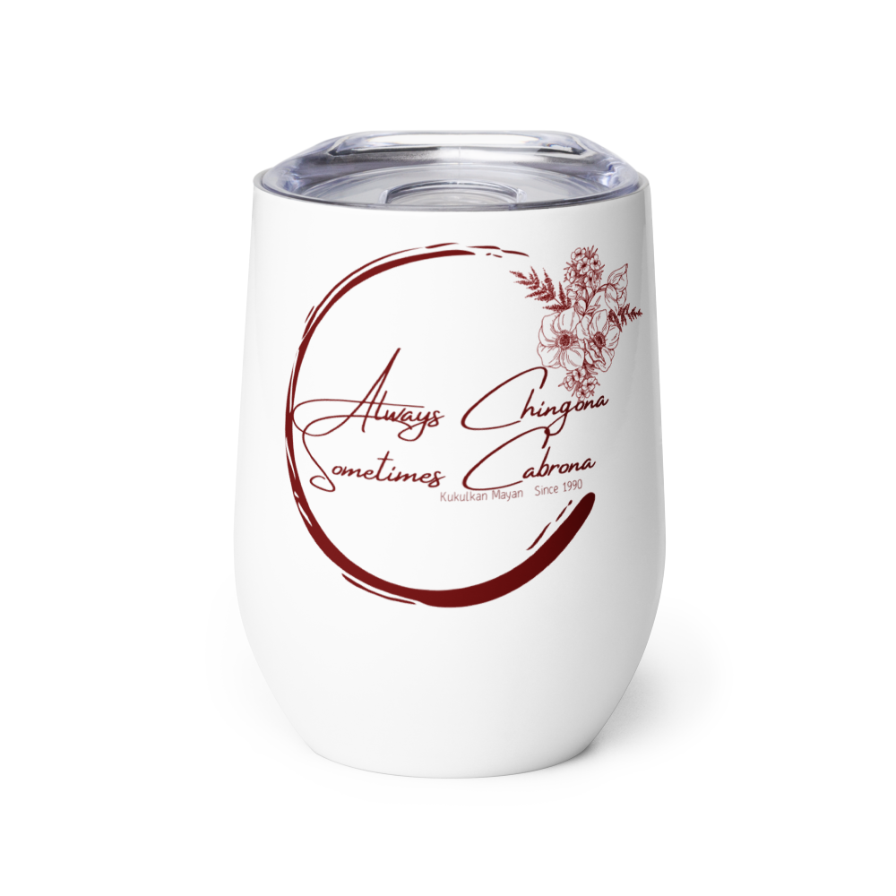 Kukulkan Wine Tumbler: Red
