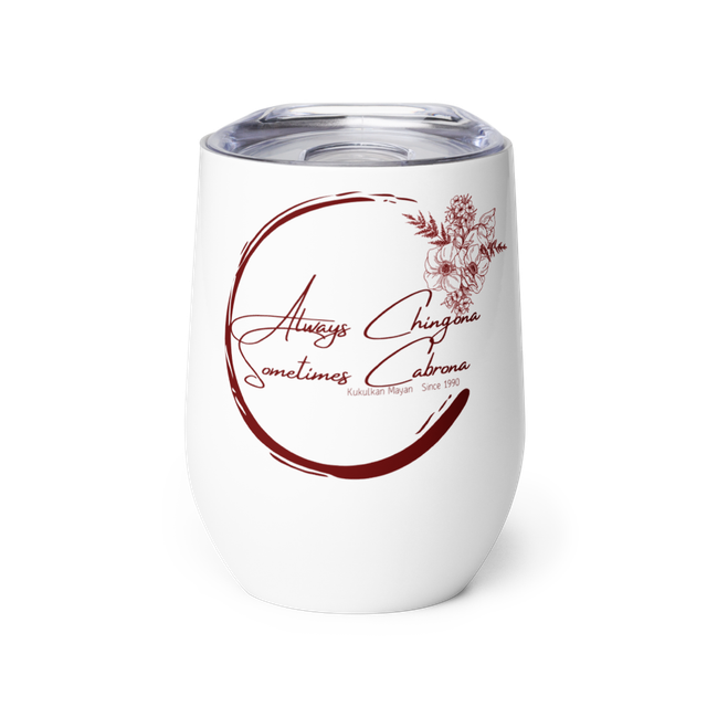 Kukulkan Wine Tumbler: Red