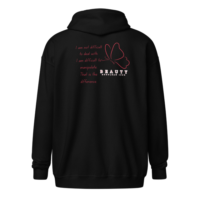 Kukulkan Hoodie Zip: Red Beauty