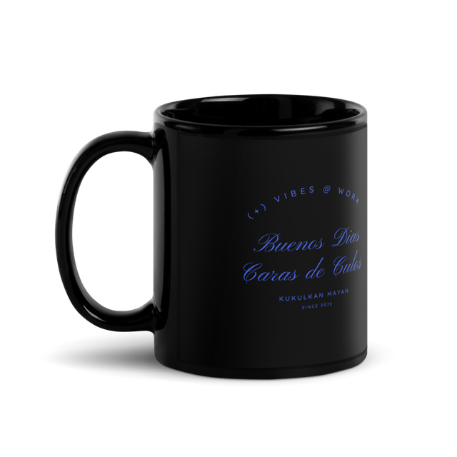 Kukulkan Mug Black: Work