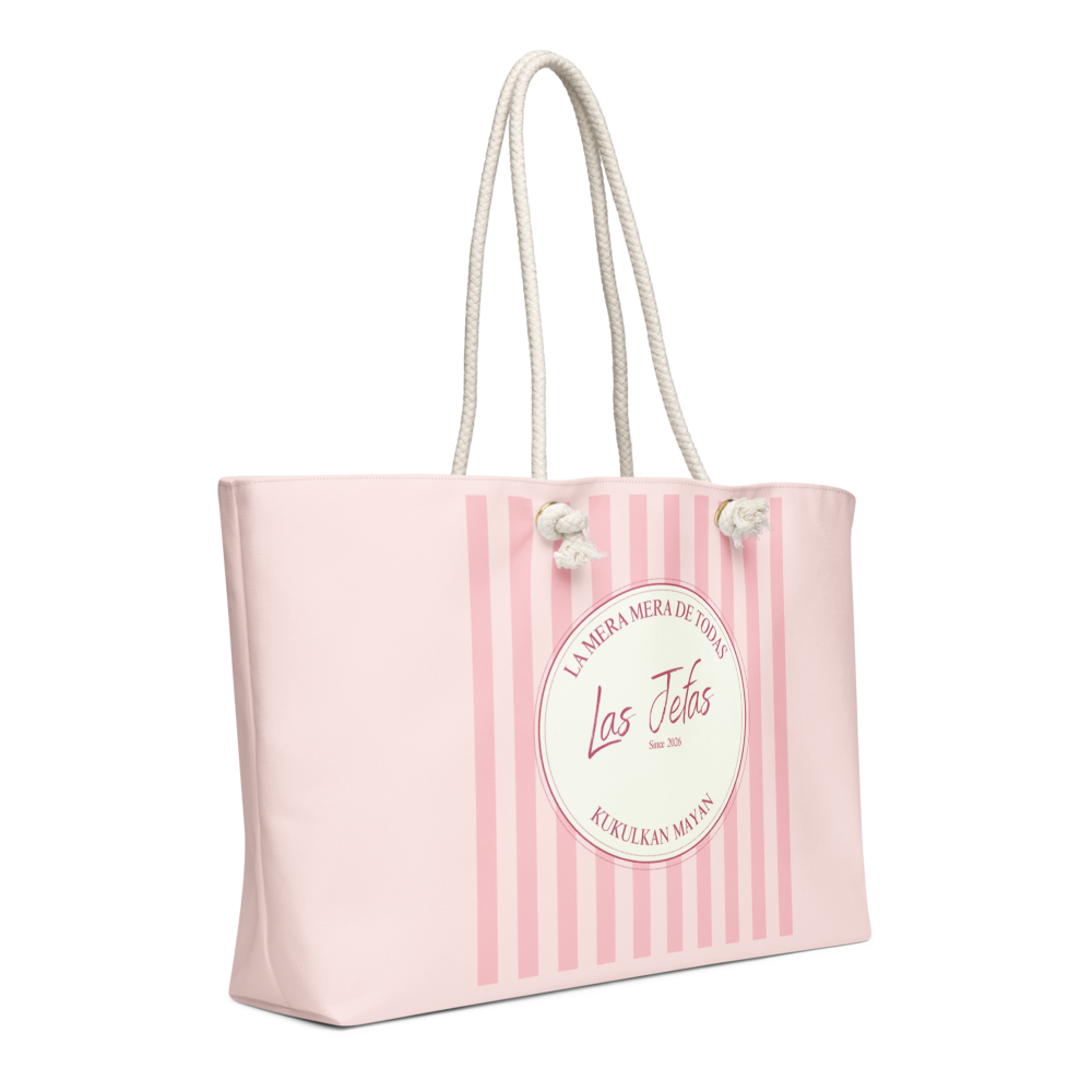 Kukulkan Weekender Bag: Pink Jefa-S