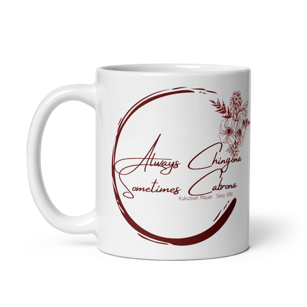 Kukulkan Mug White: Women Empowerment