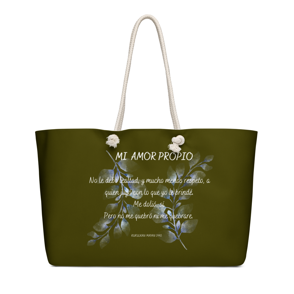 Kukulkan Weekender Bag- Blue- S